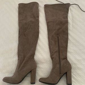 Target OTK brown boots